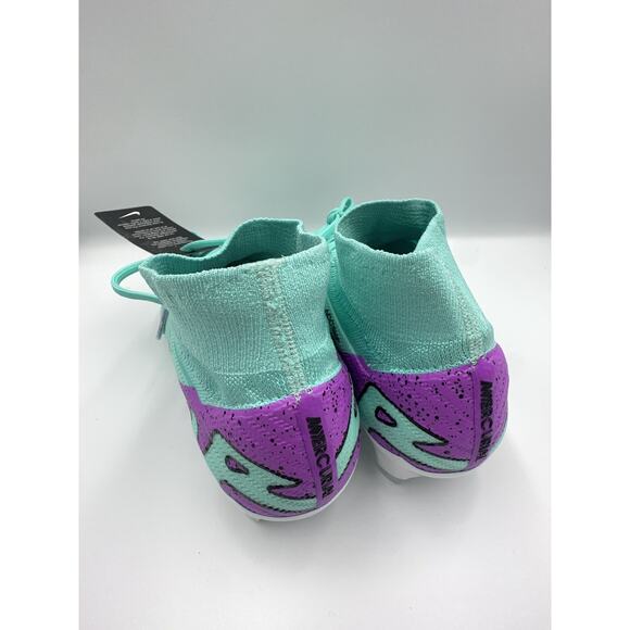 Mens Size 7 Nike Zoom Mercurial Superfly 9 Elite FG Soccer Cleats DJ4977-300 - Picture 4 of 5